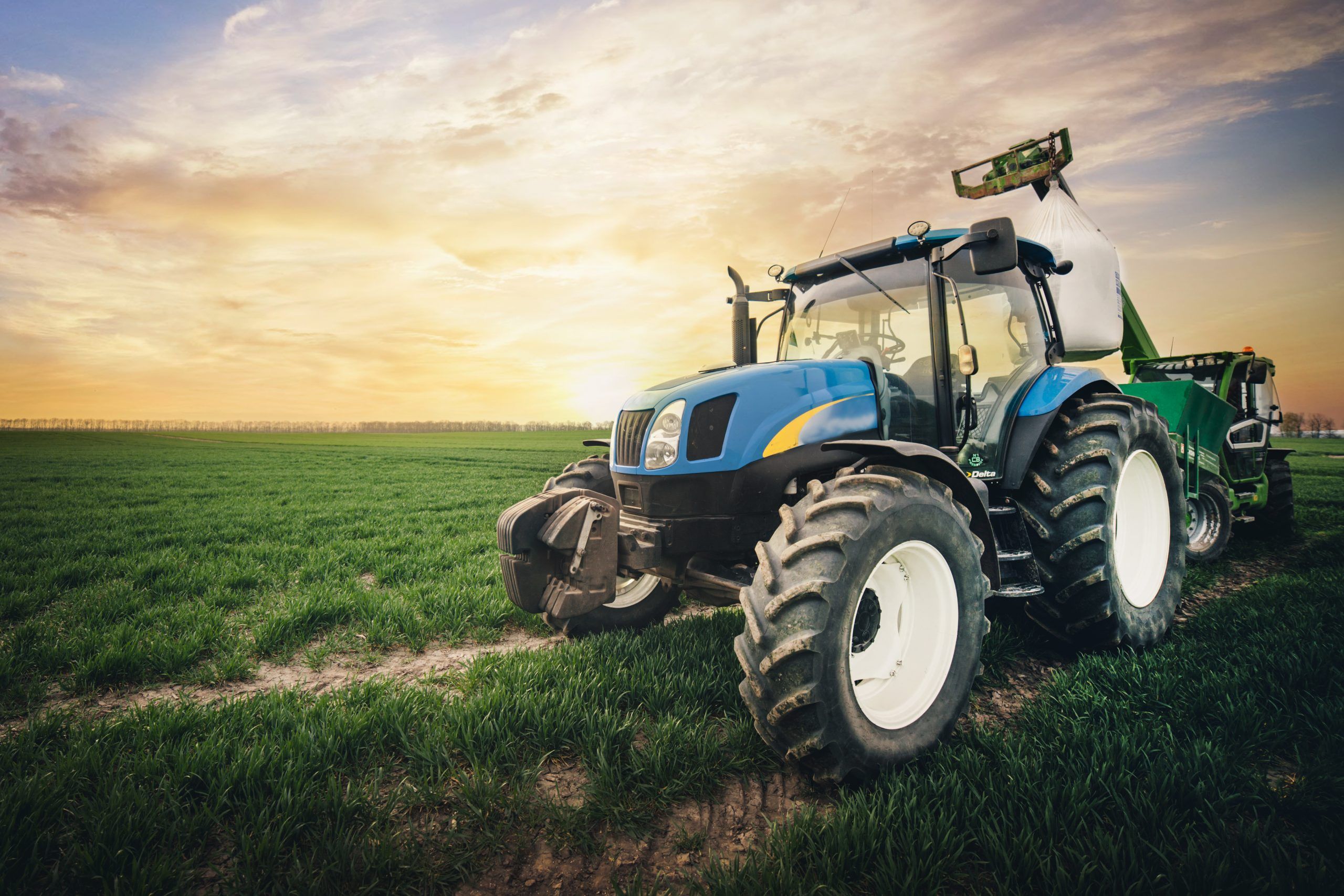Tractor de portada